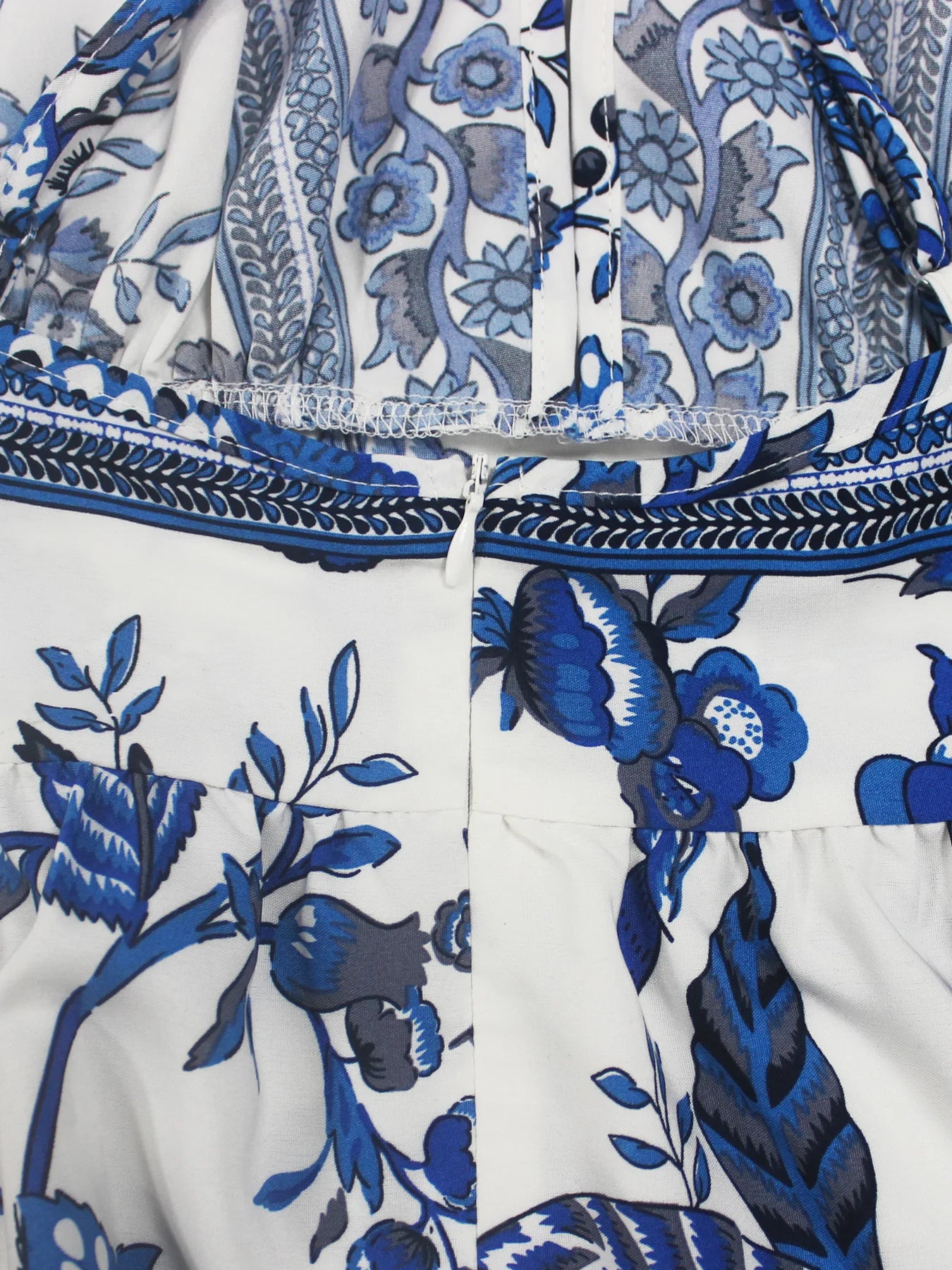 Vestido de Tirantes Hawaianos con Cuello en V