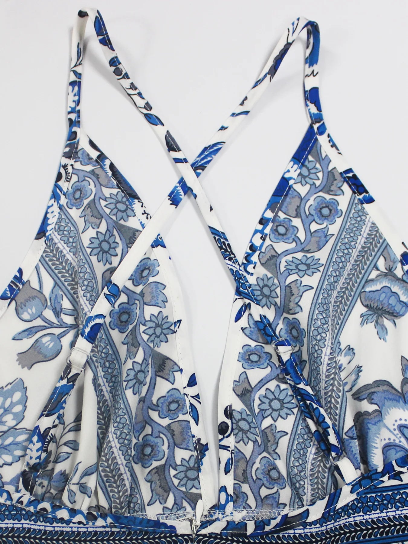Vestido de Tirantes Hawaianos con Cuello en V