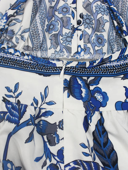 Vestido de Tirantes Hawaianos con Cuello en V