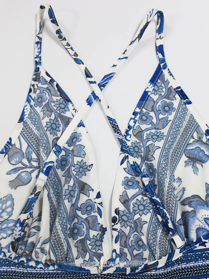 Vestido de Tirantes Hawaianos con Cuello en V