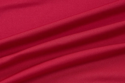 Vestido Largo  Liso con cintura alta  Pliegues y Abertura